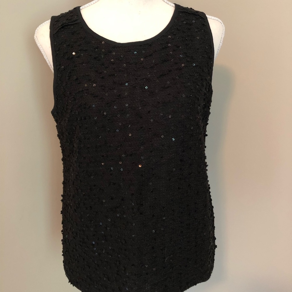 Ann Taylor, SP, Sequined Tank (runs LG for Petite)